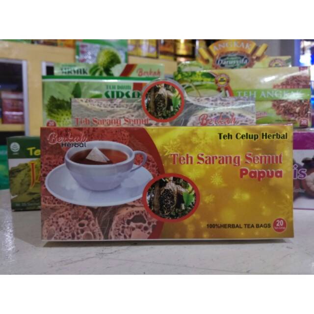 

Teh Buat Kanker Tumor Ganae Teh Sarang Semut 20 Celup