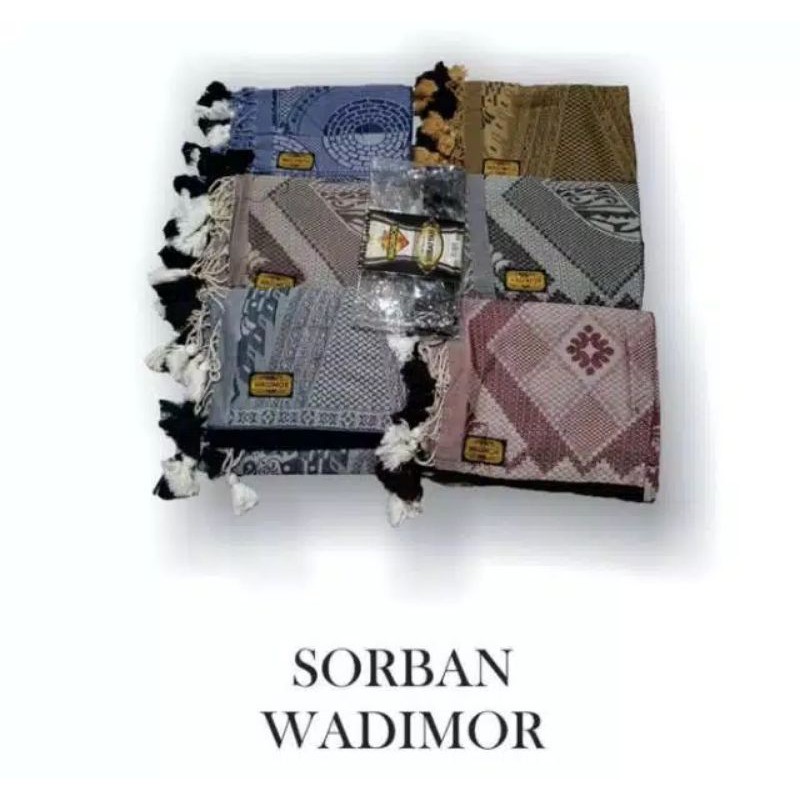 Sorban Wadimor /shawl /khimar /sorban terbaru