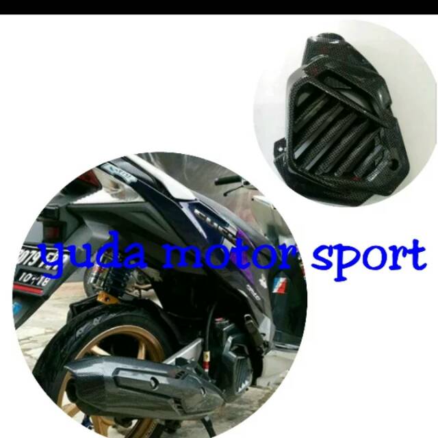 Tutup radiator vario 125 old lama carbon cover radiator vario 125 lama carbon