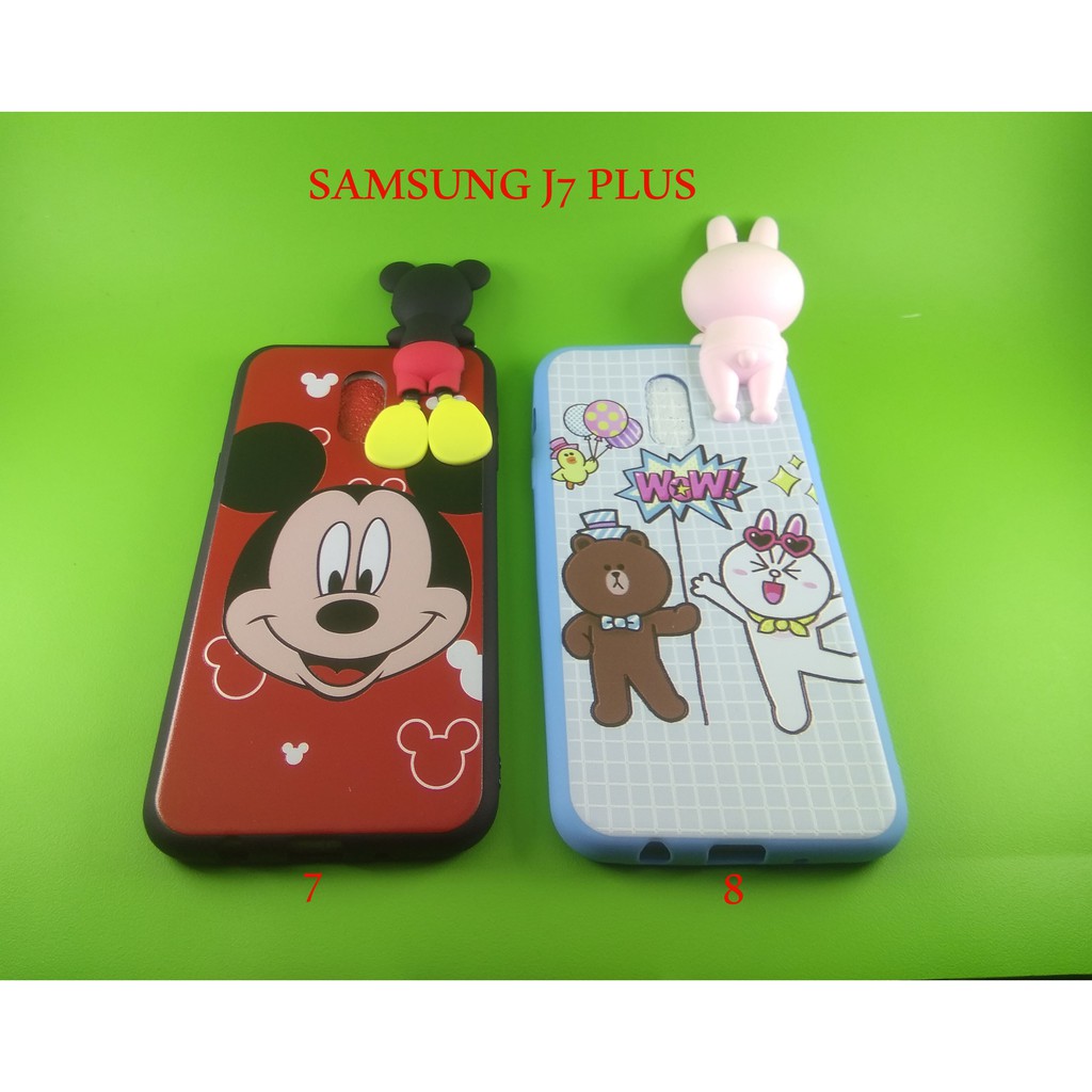 CASE INTIP KARAKTER KARTUN CASING FOR SAMSUNG J7 PLUS