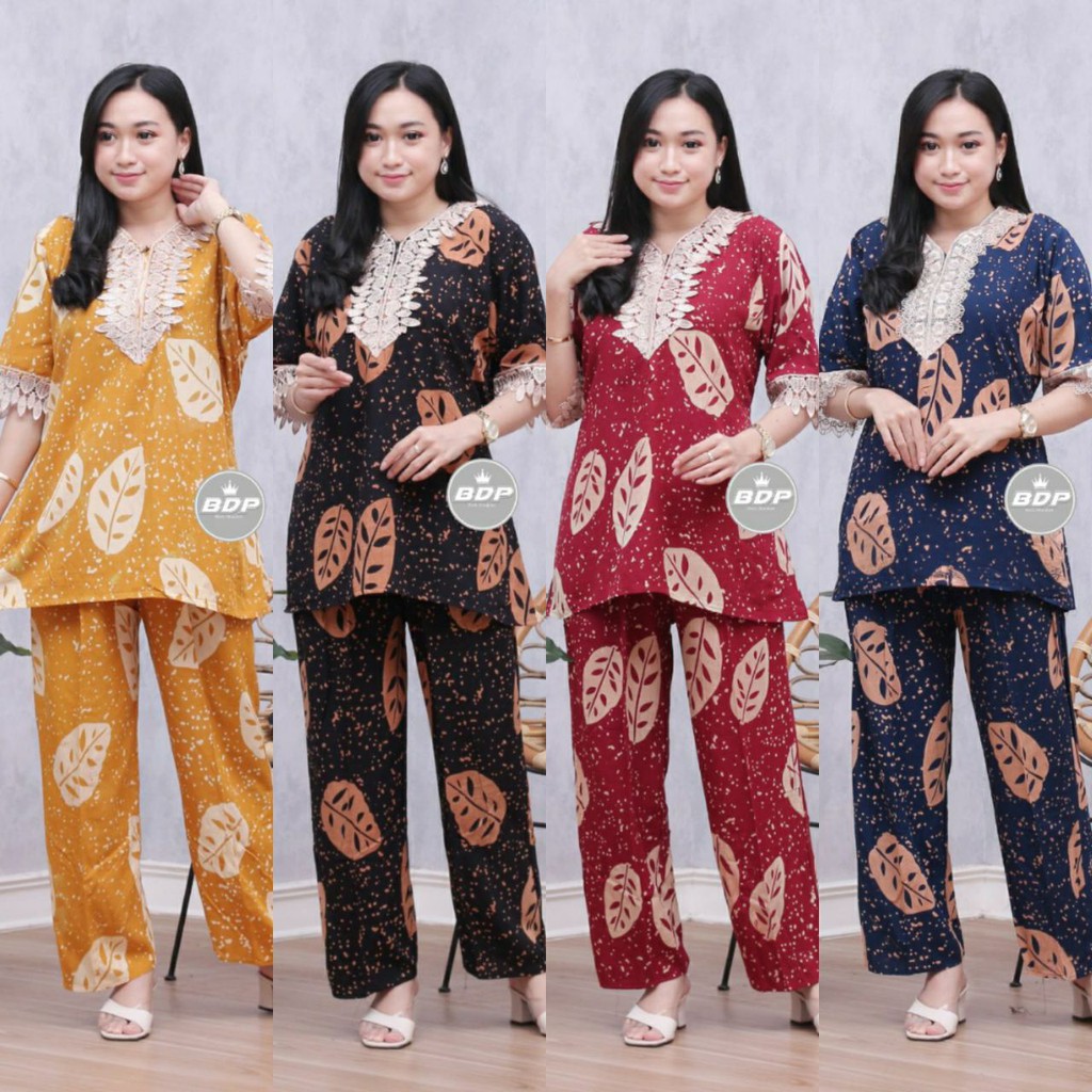 TERBARU | SETELAN BAJU TIDUR PIYAMA ARAB RENDA | BAJU TIDUR BUSUI | PIYAMA MOTIF | SETELAN ARAB