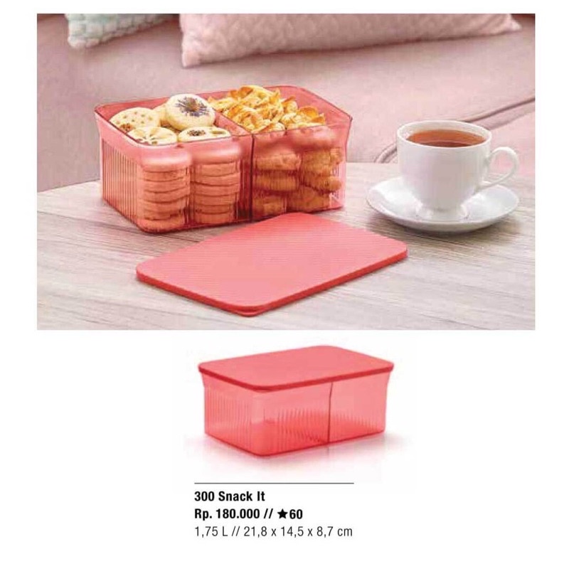 Tupperware snack it toples kue promo