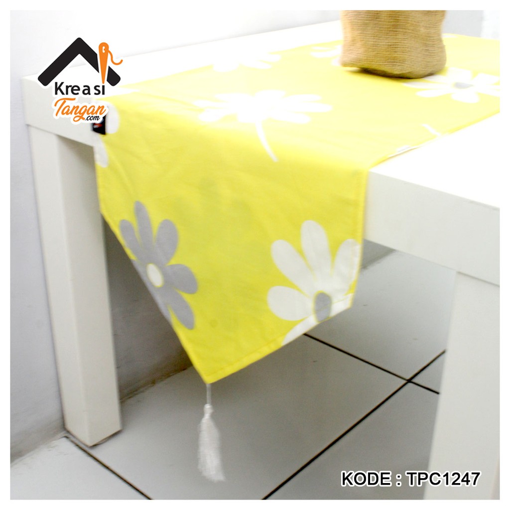 Taplak Meja / Table Runner Ukuran 105x30 - 150x35 TPC1247