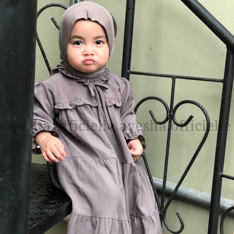 Ayesha - RAYYA LONG DRESS | Gamis Anak