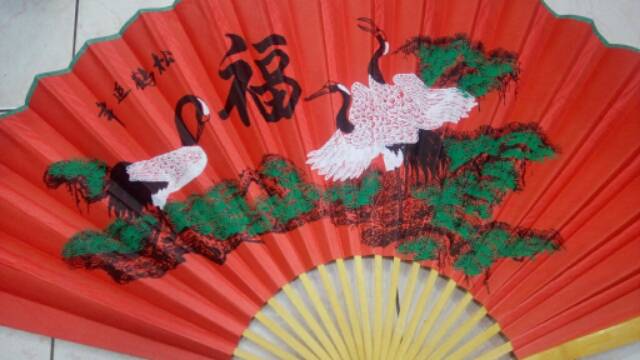 Kipas Keberuntungan Pajangan Dekorasi Rumah Hoki