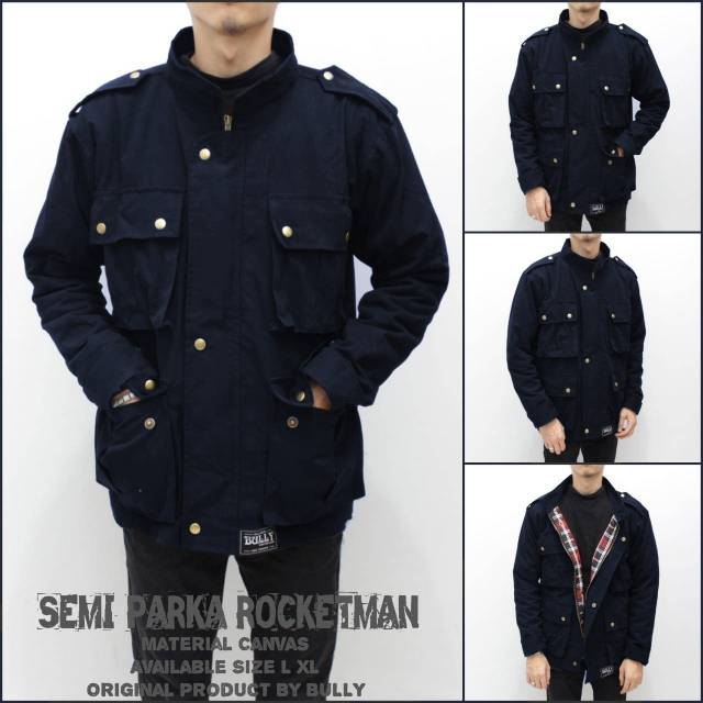 Jaket parcka cowok kekinian