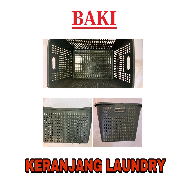 Keranjang Laundry / Keranjang Baju / Keranjang Baju Laundry / Keranjang Baju Kotor / Keranjang / Keranjang plastik