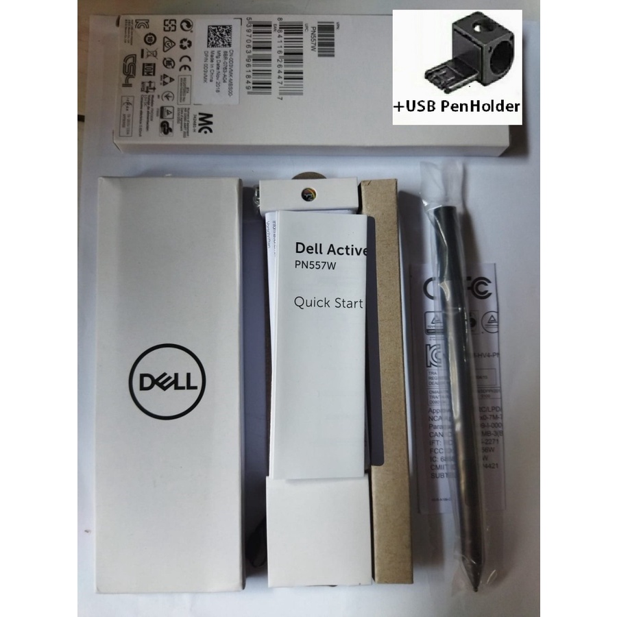 Stylus Active Pen Dell PN557W Bluetooth Original free Battery