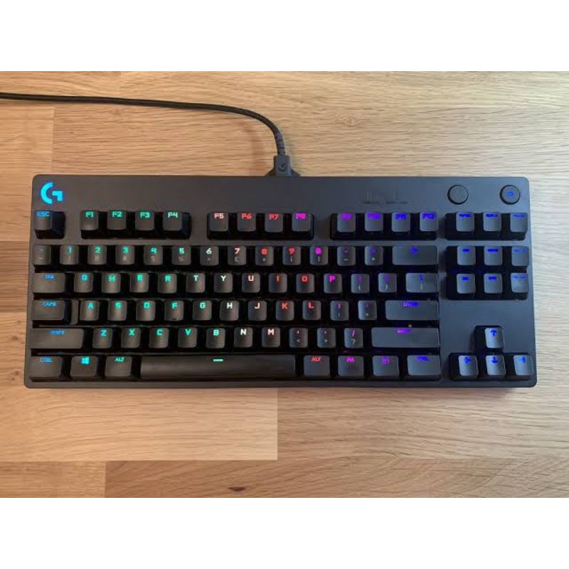 Logitech PRO X TKL Mechanical GAMING KEYBOARD GX BLUE SWITCH ORIGINAL