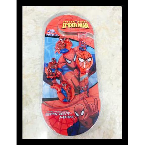 Sedia Jam Tangan Anak Spiderman / Jam Tangan Kepala Spiderman