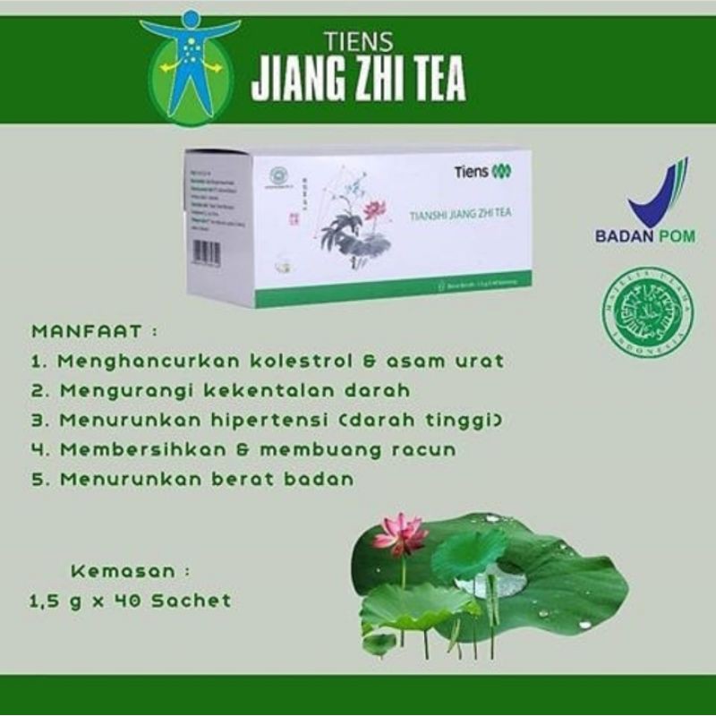 

Pelangsing Teh Jiang Zhi Tea (40)Pcs