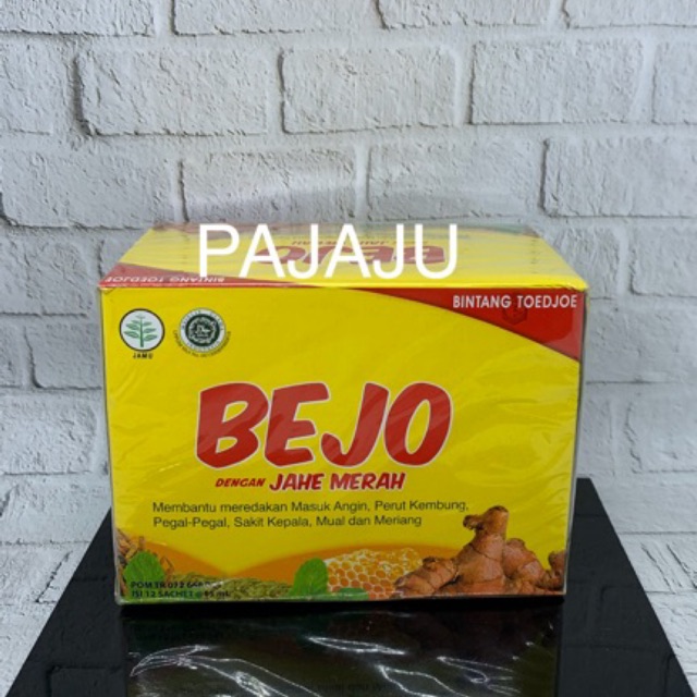 

Bejo Jahe Merah bintang toedjoe jahe merah box sachet isi 12 pcs PROMO MURAH