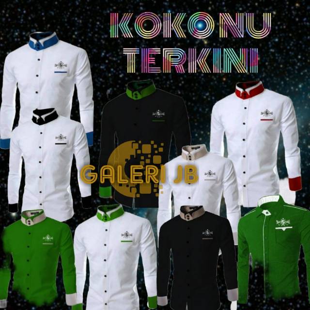 KEMEJA PRIA NU/KOKO NU/BAJU KOKO PRIA/BAJU KOKO NU/BAJU NU TERLARIS BISA COD