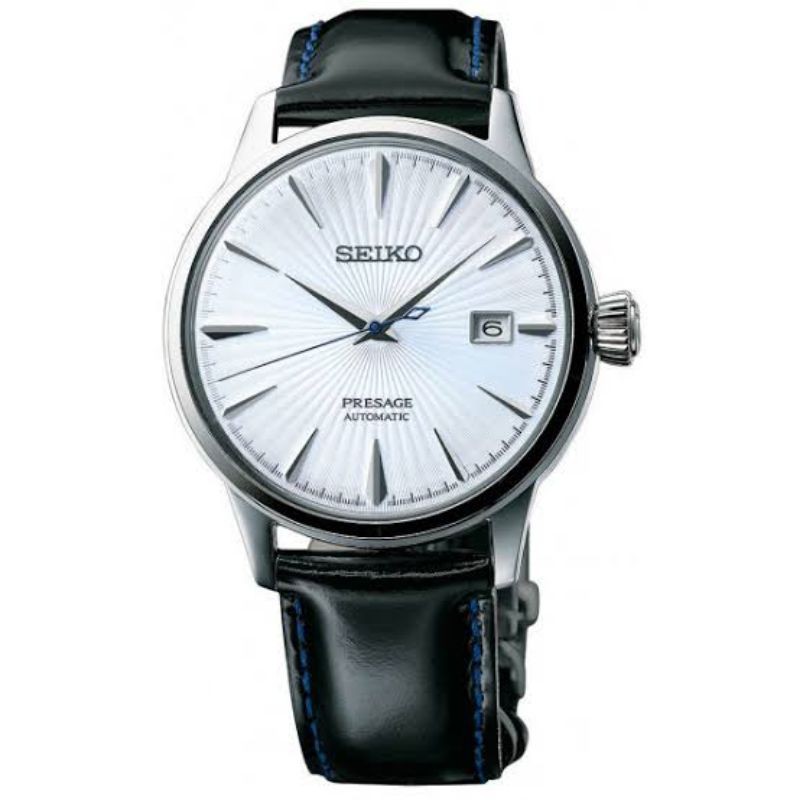 Seiko SRPB43J1 Presage Skydiving Cocktail Automatic White Texture Dial