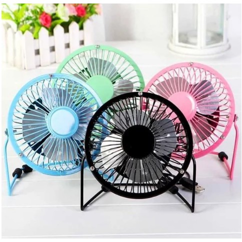 Kipas angin mini fan meja power USB Meja