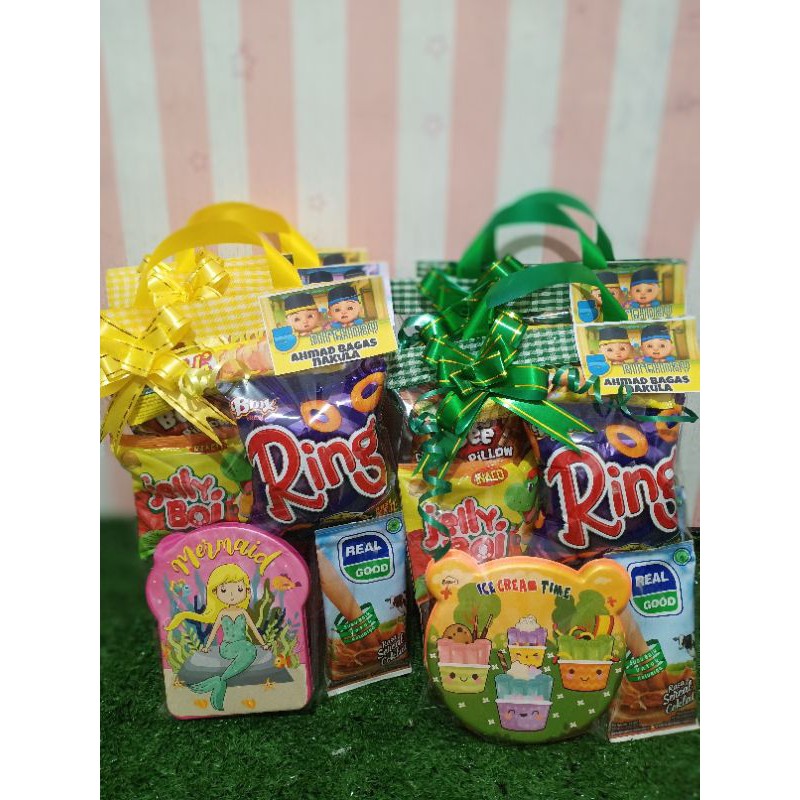 paket ulang tahun/ snack ultah murah / snack ulang tahun anak/ paketan ultah / bingkisan souvenir