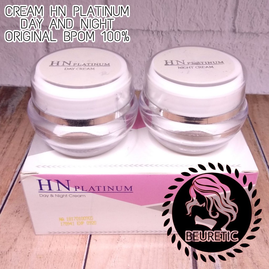 Cream HN PLATINUM Day & Night Original BPOM - HN PLATINUM ASLI
