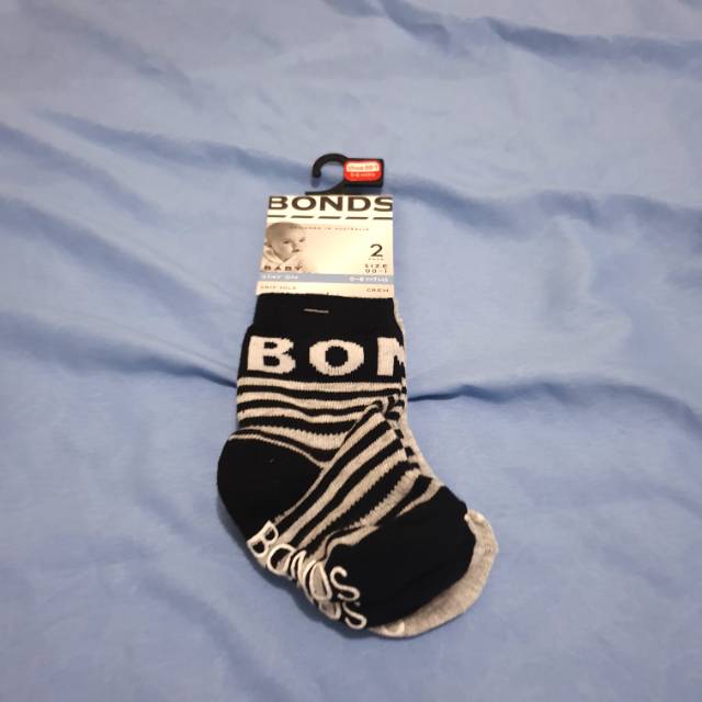 Kaos kaki bonds NEW ukuran 0 - 6 bulan