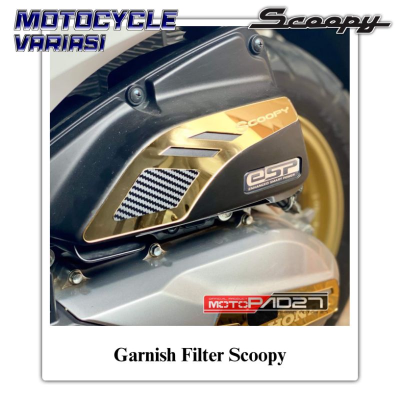 Garnish Filter Scoopy Garnis Cover Filter Scoopy