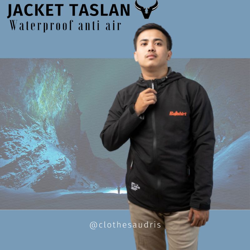 JAKET ANTI AIR WATERPROOF ORIGINAL BULLSHIRT