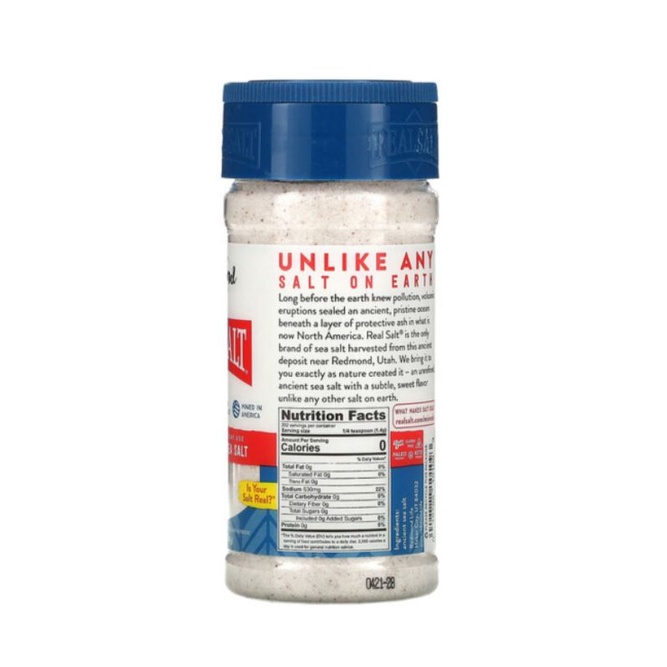 Redmond Real Salt Ancient Fine Sea Salt 284 dan 737 Gram