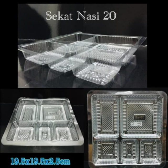 

Mika Sekat Nasi Dus 20cm (100pcs)