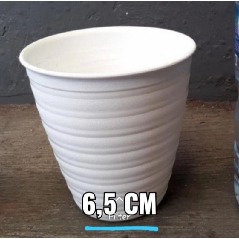 Pot tawon putih 121, pot indoor, mewah, pot 12 cm
