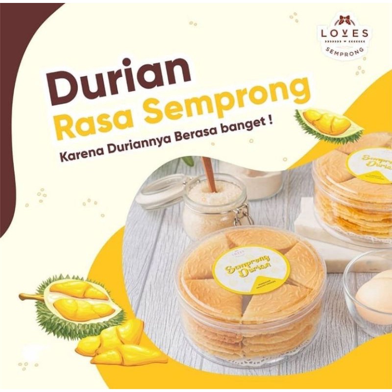 

Semprong isi Durian / Loves Semprong Durian