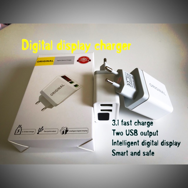 (P) Charger / digital display charger