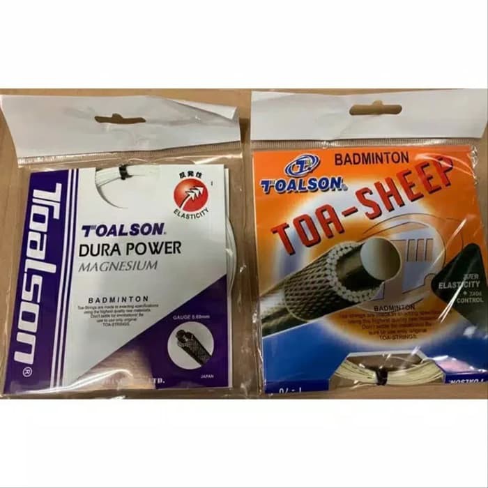 Dijual Senar Raket Badminton Toalson Dura Power - Toa Sheep Bulutangkis - Stabilo TS Diskon