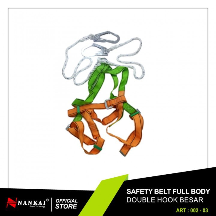 Safety belt full body Body Harness double ART 002-03 Nankai