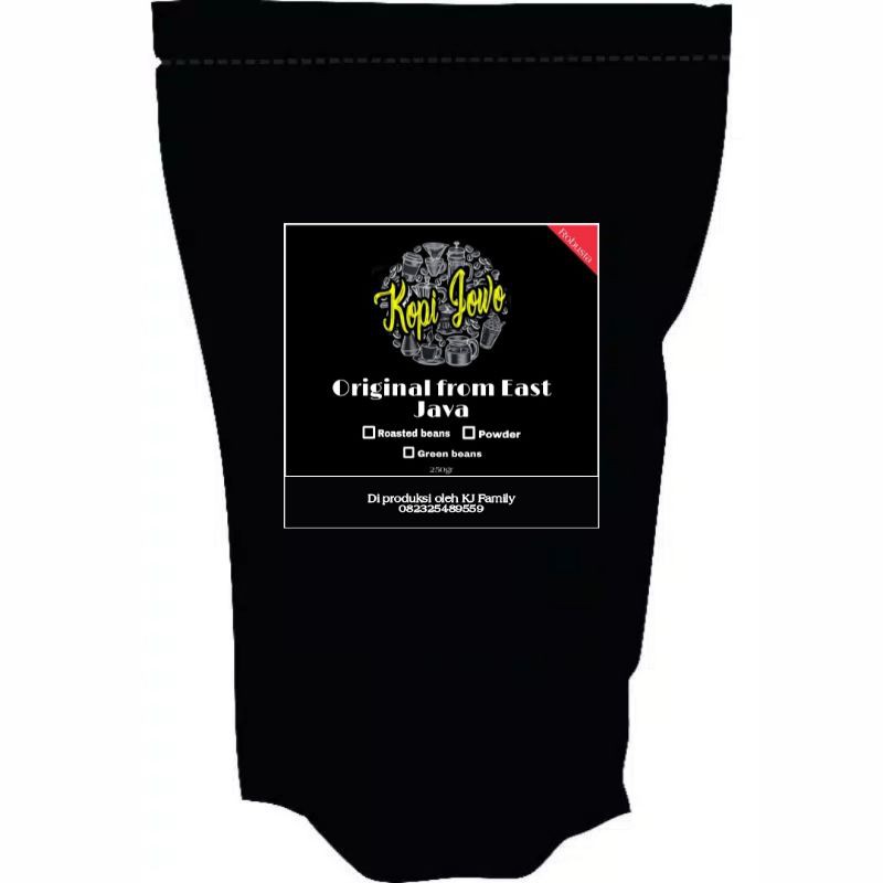 

KOPI JOWO ROBUSTA Murni Original East Java 1kg