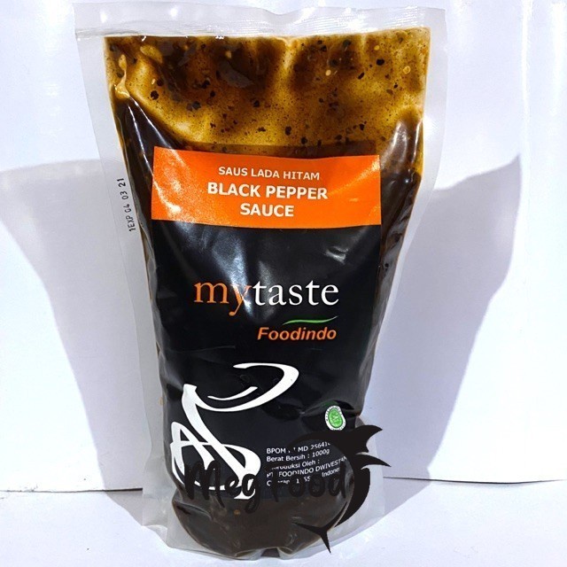 

Mytaste Blackpepper Sauce / Saus Lada Hitam 1 KG