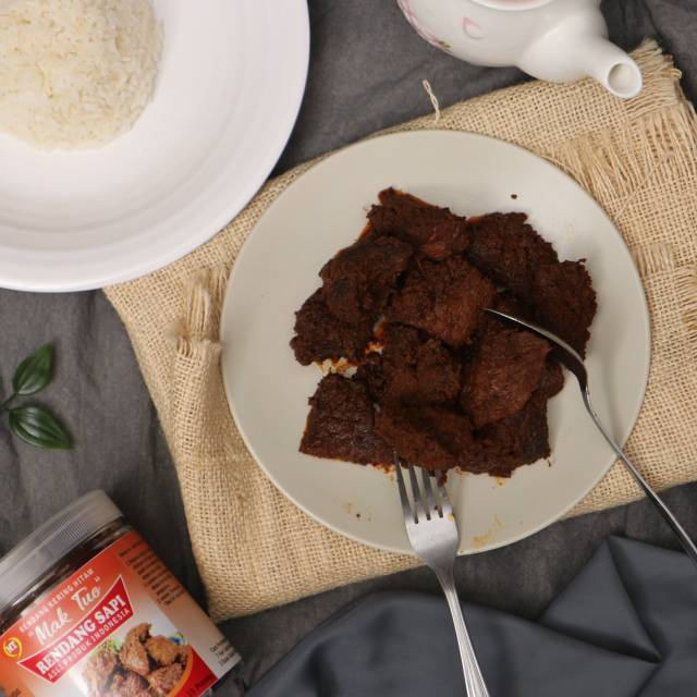 

Rendang Kering Hitam Mak Tuo