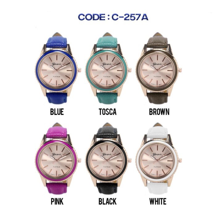 NEW Jam Tangan Wanita Mewah Analog Fashionable C-257A