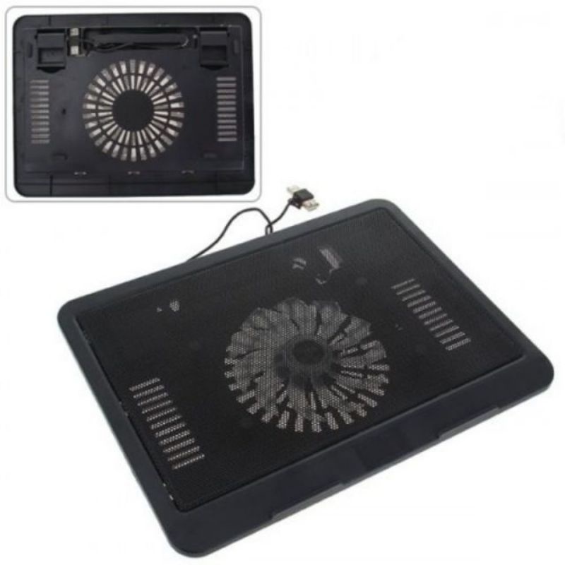 COOLING PAD 1 Fan NOTEBOOK COOLER FAN KIPAS LAPTOP