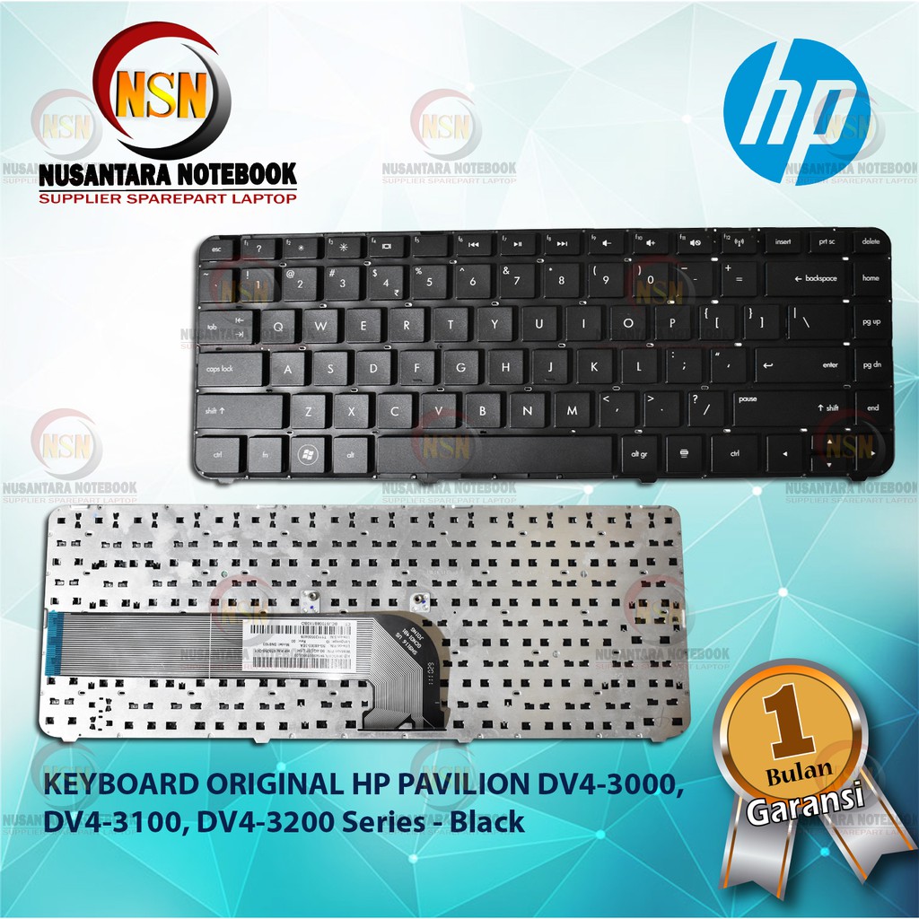 Keyboard Original HP Pavilion DV4-3000, DV4-3100, Series