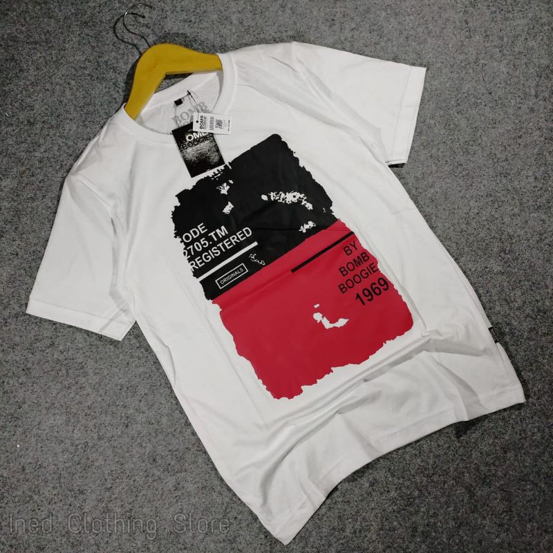 Kaos Bombbogi Orizinal/Kaos Pria Bombbogi/BOMBBOGI SIZE M L XL