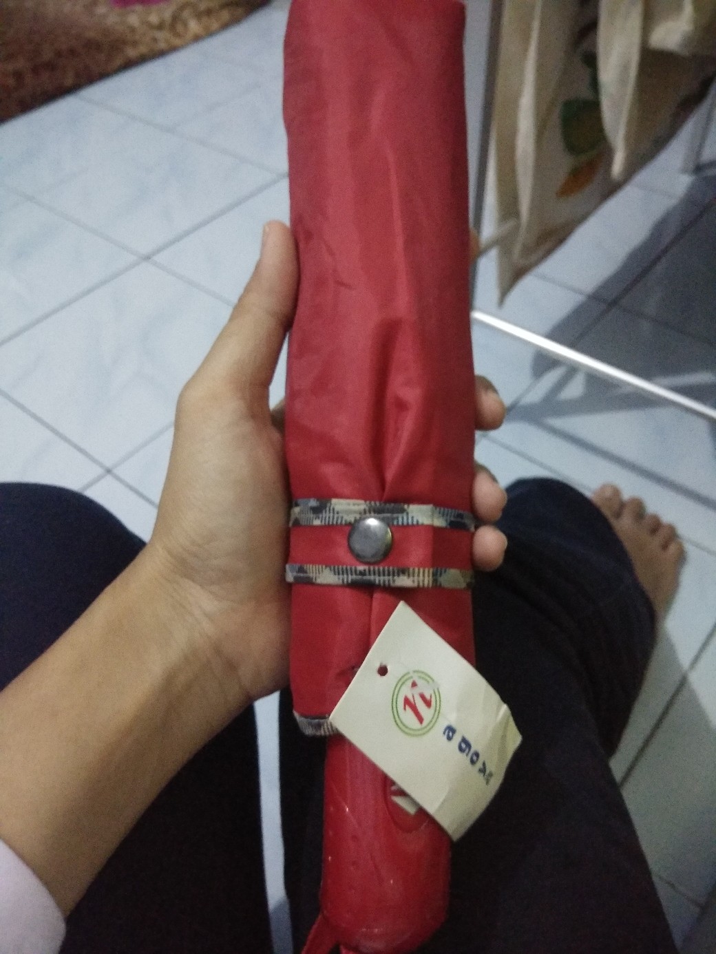 Payung Lipat Otomatis Payung Lipat Buka Tutup Otomatis Awet Jari Kerangka  Fiber