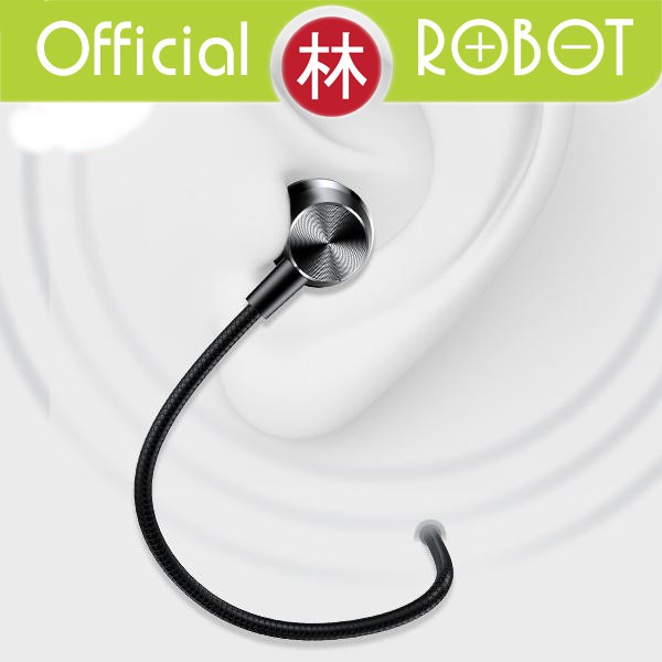 Robot RE101S 1.2mm Subwoofer Bass Metal Wired Headset