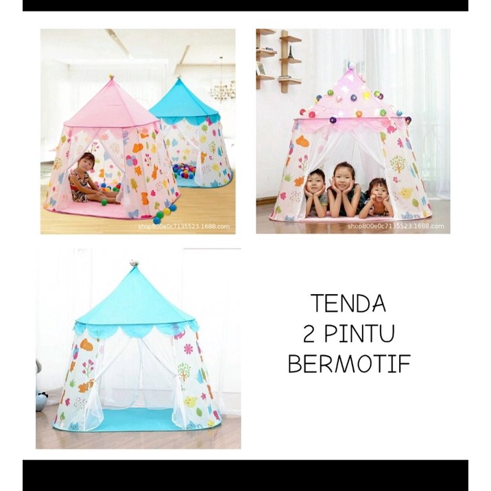 Tenda Anak 2 Pintu Castle Princess Murah