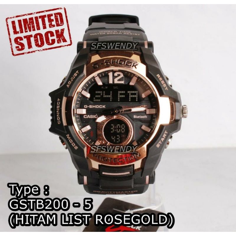 Jam Tangan_G_Shock_GSTB200_Jam Tangan Pria Jam Tangan Terlaris Anti Air Bisa COD