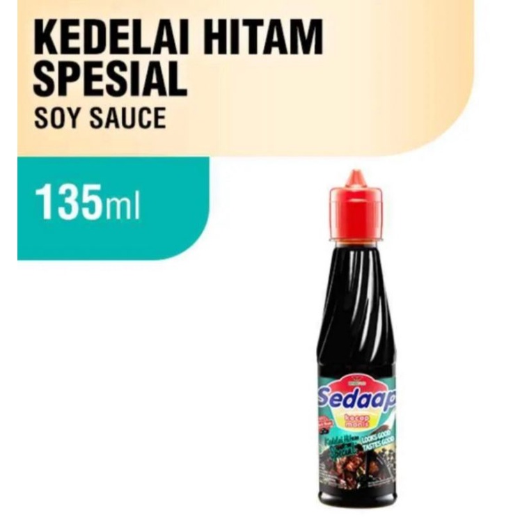 

Kecap Sedaap Kedelai Hitam Spesial botol 135 ml