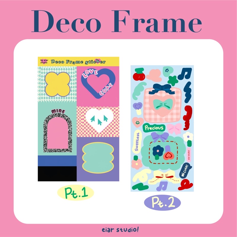 

[eiar studio] Deco Frame Sticker