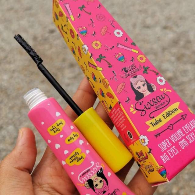 OMG MASCARA SIXSAY EDITION VOL.2 FREE PENJEPIT BULU MATA