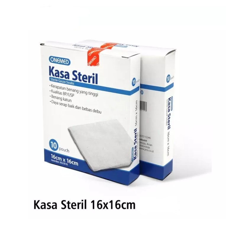 Kasa Steril Onemed Kasa Sterile 16cmx16cm