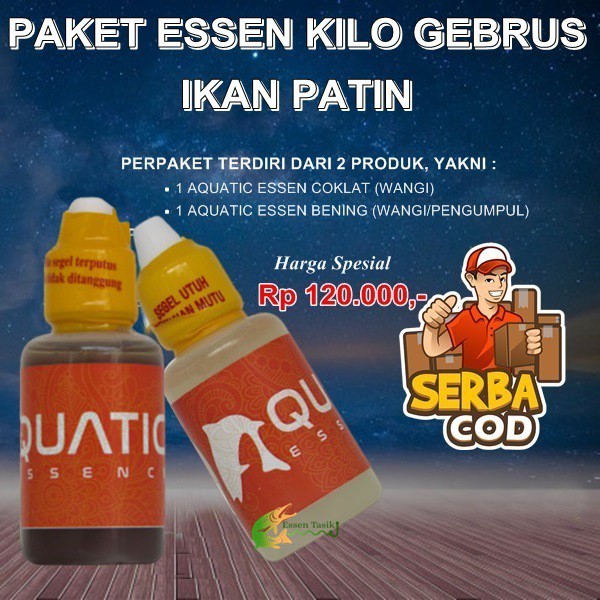 Paket Essen Kilo Gebrus Ikan Patin Aquatic Essen
