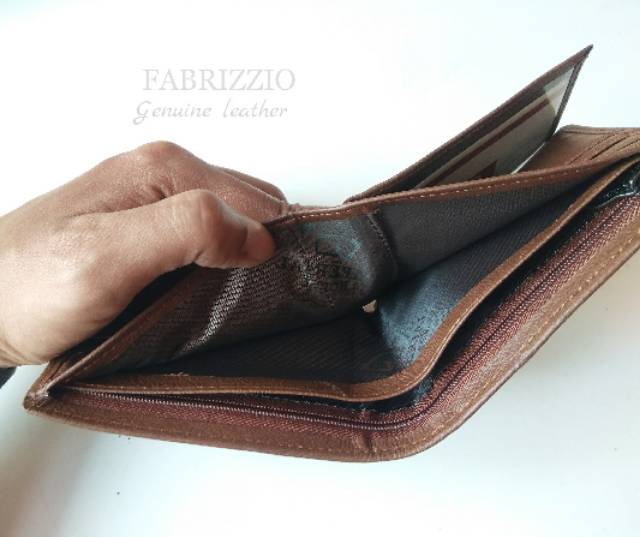 Dompet kulit sapi asli import
