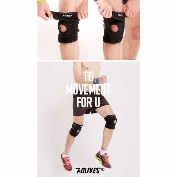 AOLIKES Pelindung Lutut Olahraga Knee Support Fitness A7906