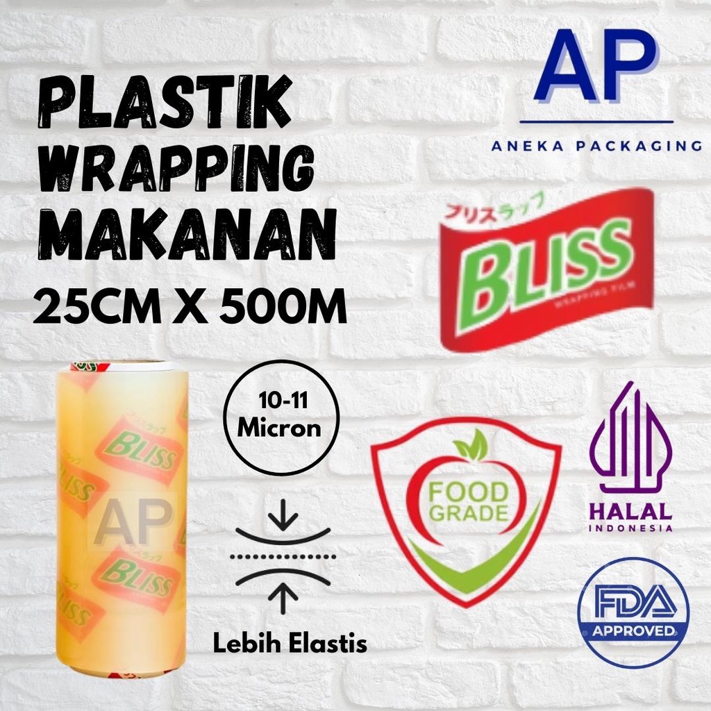 Cling Wrap - Plastik pembungkus makanan - Plastik wrapping makanan - Food wrapping